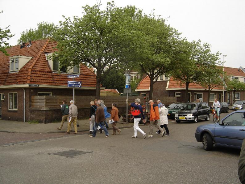 mei wandeling oversteek